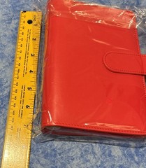 A6 Binder For Notes/Budgeting 6 Ring Binder ONLY New In Package Magnetic Closure