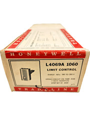 Honeywell, Inc. L4069A1060 Limit Controller | SPST Snap-Action Switch | 7 inch