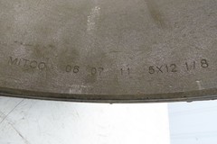 Super Solid 18x5x12-1/8 Forklift Tire Smooth Press-on Black