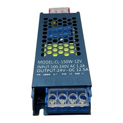 CL-150W-12V AC to DC Switching Power Supply 24V 12.5A LED Driver Blue IP20