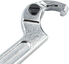 C Spanner Hook Wrench Tool Chrome Vanadium Adjustable Steel – 51-121mm 2-4-3/4″