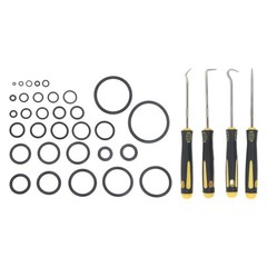 32 Size 1540 Pcs Rubber O-Ring Assortment Kit with Pick & Hook Set OD:4-50mm