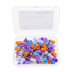 100-1000*Dental Rubber Prophy Tooth Teeth Polish Polishing Cups Latch Type Brush