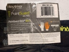 HexArmor PointGuard Ultra 6044 Safety Gloves with SuperFabric Size X-Large Open