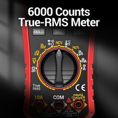 ANENG True RMS Digital Multimeter Auto Range 6000 Counts AC DC Electric Tester