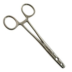 5.5″ Post Mortem Arterial Fixation Forceps, Fenestrated Serrated Jaws, Stainless