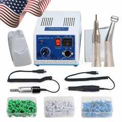 Dental Lab MARATHON -III MICROMOTOR Electric 35000 RPM Handpiece Polishing Burs