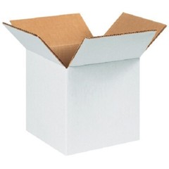 25 NEW 12x12x6 (White) *Packing Shipping Boxes Cartons