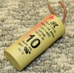 Seika SK 10 uf 180 VAC Potted Motor Start Capacitor for Grundfos Pump