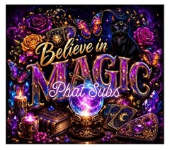 20oz Sublimation Tumbler Wrap Believe In Magic Ready To Press Heat Transfer