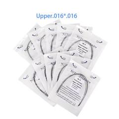 Dental Ortho Heat Thermal Activated Niti Rectangular Natural Form Arch Wire