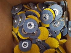 1-1/2″ LARGE LOT – Change Disc Type S Various Grits – Free Shipping in the USA