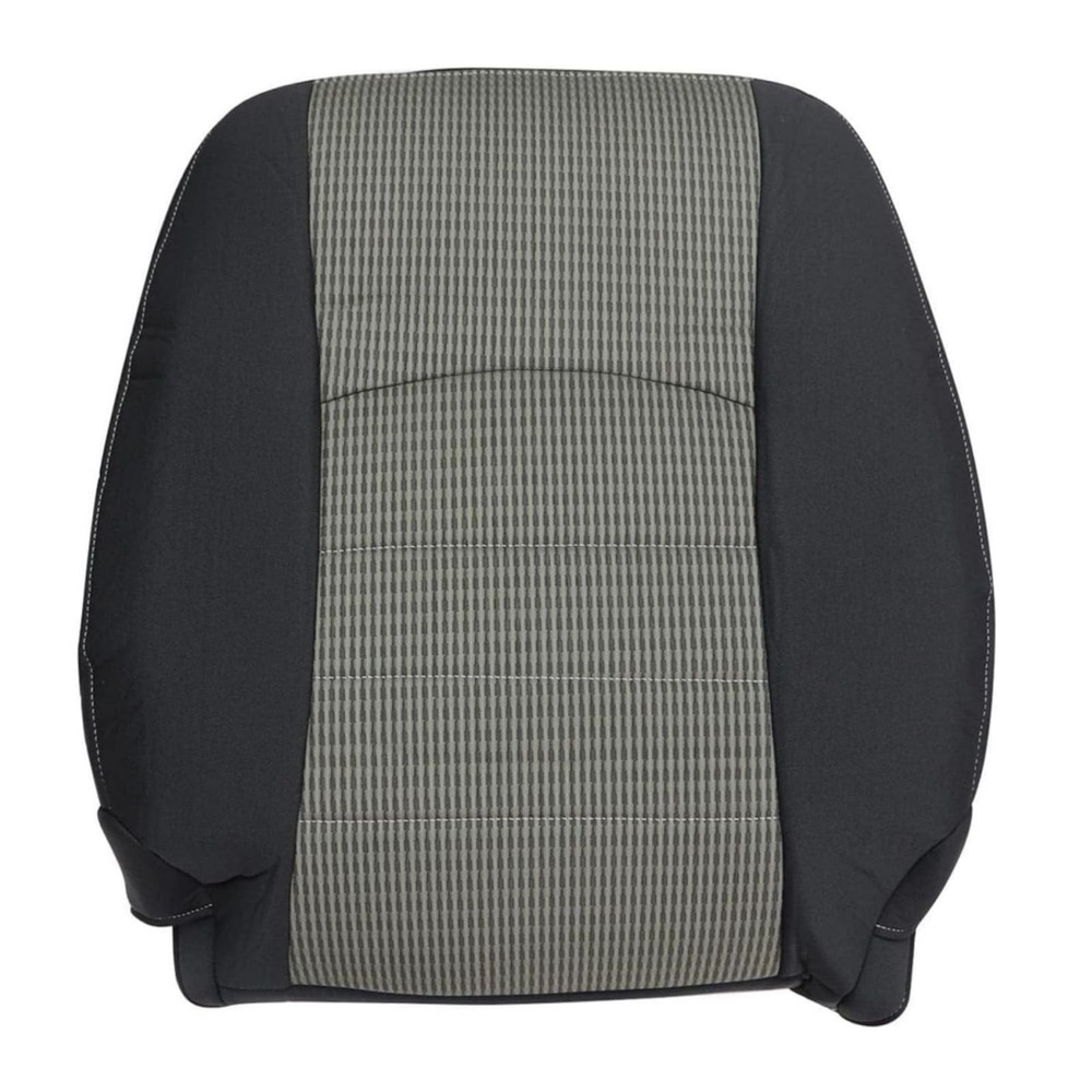 Driver Side Top Lean Back Cloth Seat Cover Gray Dodge Ram 1500-5500 SLT 09-12