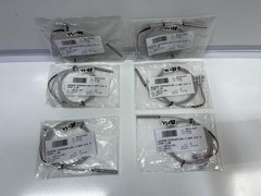 LOT OF 6 PC X NEW TEMPERATURE SENSOR , 4.8MM DIA X 47MM L,GE , VS#188
