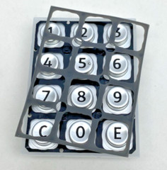 AXN12109 EOZ, M.Series 12 Key Keypad, Access Control Vending Security, 24/46