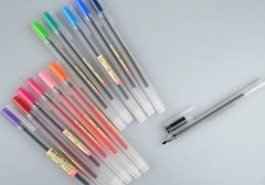 bouti1583 1 Count (Pack of 12), Yellow,Orange,Blue,Green,Brown,Pink,Red,Black