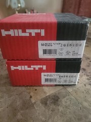 2 Boxes of 50 HILTI KB-VTZ Kwik Bolt Expansion Anchor 2139758 3/8″X 3″ 100 total