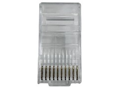LOT OF 10 NEW RJ50 10P10C Modular Connector for Flat Cable Stranded Crimp
