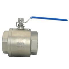 4 inch 4″ Ball Valve,316 Stainless Steel Full Port,2-Piece, 1000WOG 2Pack