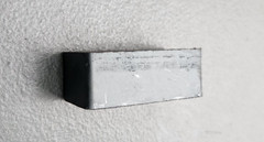 (10 Pack) Ferrite Magnet Ceramic Magnets 1 in Wd, 0.75 in Thick, 2 in Lg chipped
