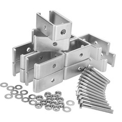 20 Pack Heavy-Duty Channel Trolley Track Hanger Bracket for UNISTRUT Strut Chann