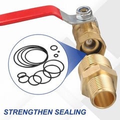 50pcs Nitrile Rubber O-Rings 4 x 2 x 1mm Metric Buna-N NBR Sealing Gasket