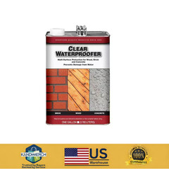 1 Gal. Clear Waterproofer – Waterproof Sealant for Wood, Concrete, and Masonry