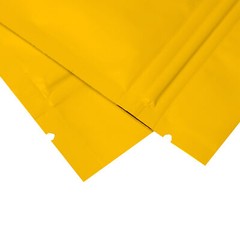 100/200/500 Matte Orange Smell Proof Mylar Foil Bags Resealable Zip Seal Pouch