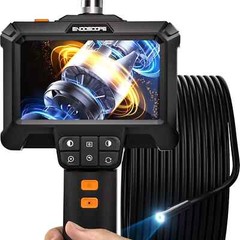 4.3″ IPS 1080P HD Screen Handheld Industrial 5m Endoscope Camera Pipe Waterproof