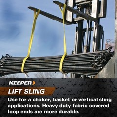 10ft x 2in Lifting Strap – 20000lb Capacity