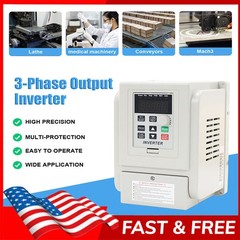 220V 2.2KW Variable Frequency Drive Inverter CNC VFD VSD Single To Three Phase