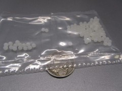 Nylon 6/6 Natural Molded Balls, 1/8″ (.125″) Dia, 300 Pc