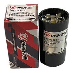 Motor Start Capacitor 270-324 MFD uF 110VAC 50/60Hz HVAC
