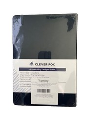 Clever Fox Accounting Ledger Book Dark Blue Accounting Book New