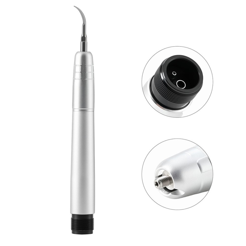 Dental Ultrasonic Air Perio Scaler Handpiece Hygienist 2/4 Holes With 3 Tips
