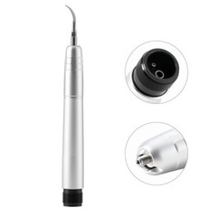 Dental Ultrasonic Air Perio Scaler Handpiece Hygienist 2/4 Holes With 3 Tips
