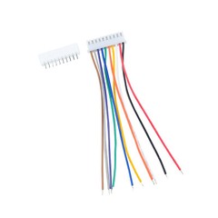 10PCS JST XH2.54mm 10Pin Singleheaded Wire Cable Connector Set Male Female 10CM