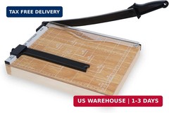 Paper Trimmer Cutter for Office and Crafts, Heavy-Duty, Portable Paper Slicer, 1
