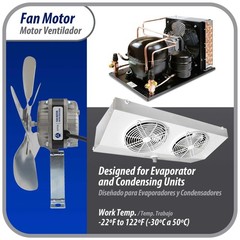 Appli Parts APFM-102E 10W refrigeration condenser and evaporator motor 220V 60Hz