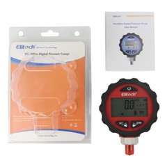 Elitech PG-30Pro Red Refrigeration HVAC Digital Pressure Gauge 87+ Refrigerants
