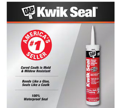 Kwik Seal 10 Oz. White Kitchen and Bath Sealant (2-Pack)