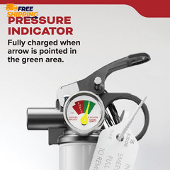Fire Extinguisher for Vehicles, Cars, Single Use 5BC