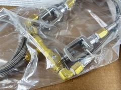 Erbe ECO2 Two Tank CO2 Shuttle Valve Yoke System & Hose Assembly