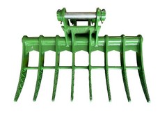 JMA 48in. Brush Rake for 6.5 – 9 Tons Backhoe Loader. 55mm | 50mm Pins