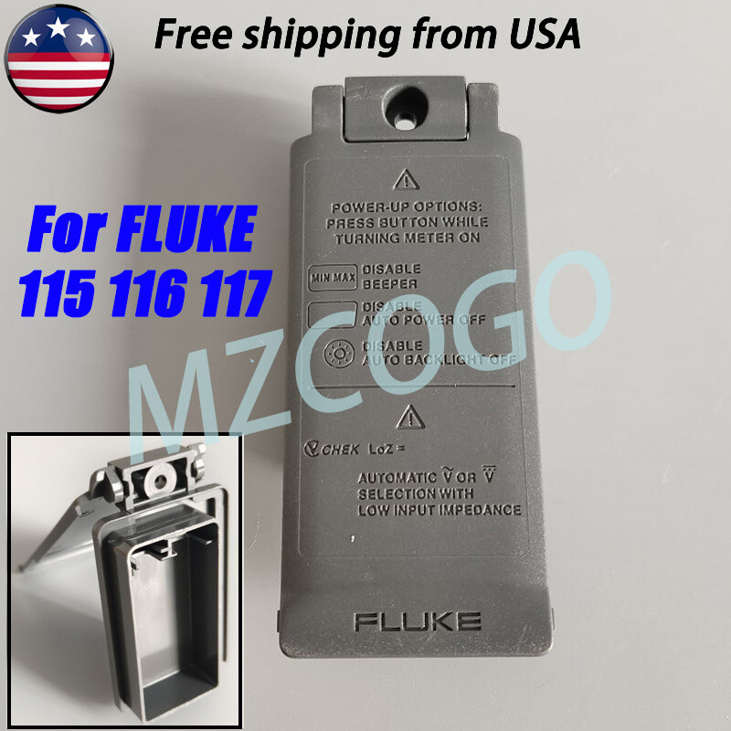 Fit Fluke 115 116 117 Trms Digital Multimeter Battery Cover Door Plastic Case