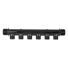 EFIELD 6 Ports Open Manifold, 3/4 Male NPT Thread Trunk , 1/2″ MNPT Ports(6)