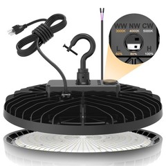 120V US Plug 150W LED High Bay Light Fixture Warehouse Garage 4500K/5000K/5700K