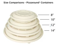 World Centric PRL-FB-12-LF Fiber 12″ Pizza Tray Lid – 200 / CS
