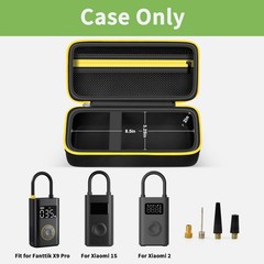 Case Compatible with Fanttik X9 Pro Portable Tire Inflator for Black