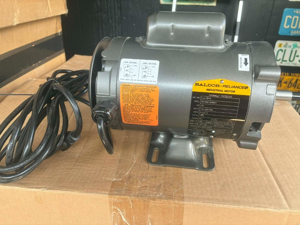 Baldor Reliance Motor- CJL1301A/ .33hp/ 60hz/ 56J frame
